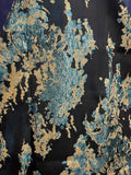 Brocade double sided fabric