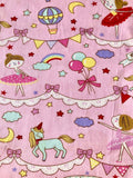 Princess Ballerina & Unicorns Kids Cotton Fabric