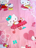 Pink Hello Kitty Tea Party Cotton Fabric