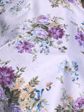 Vintage Purple Peony Cotton Fabric