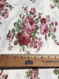 Shabby Chic Waverly Like Vintage Roses Cotton