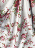 Shabby Chic Waverly Like Vintage Roses Cotton