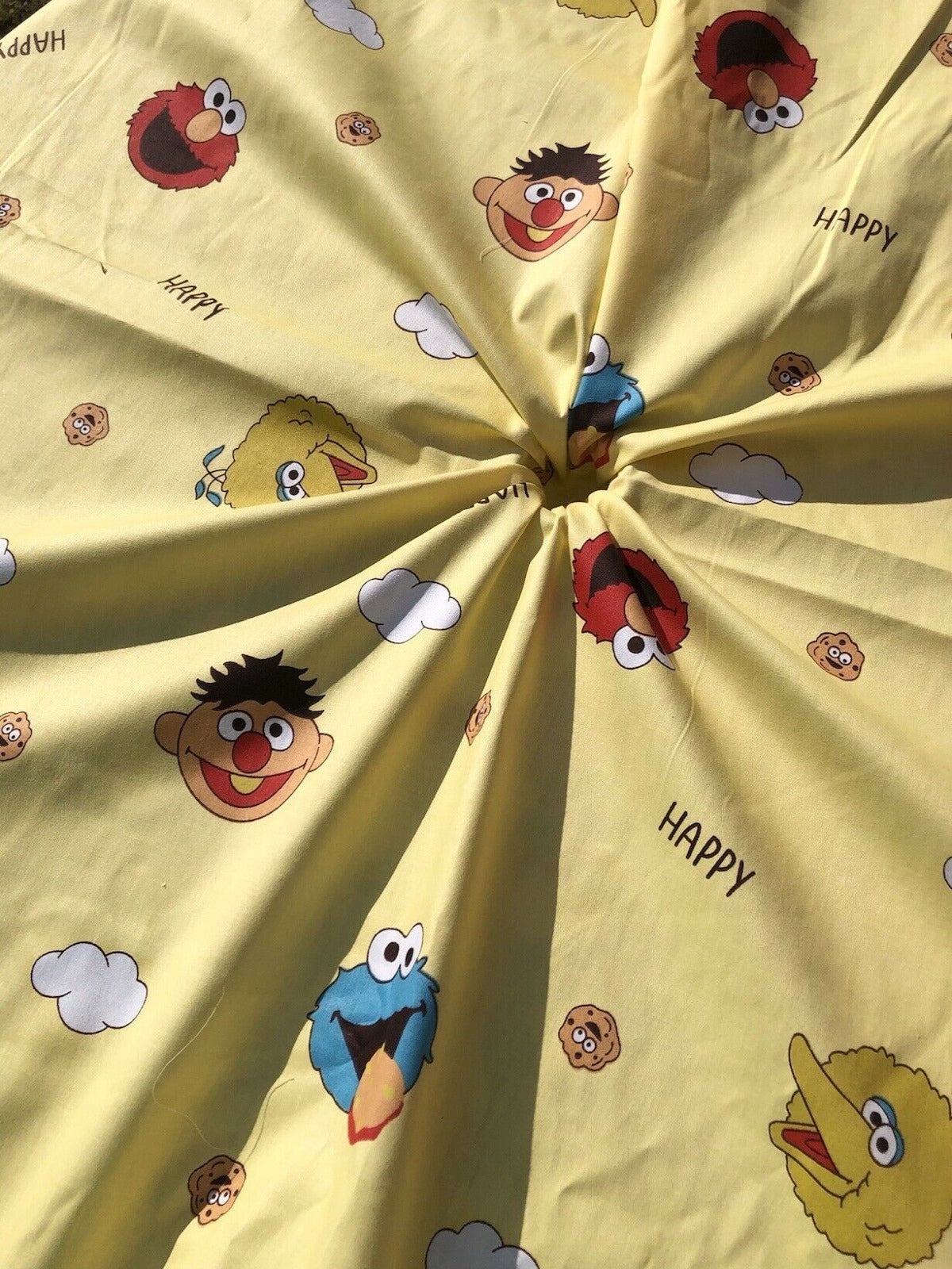 Sesame Street, Elmo, Cookie Monster Cotton Fabric