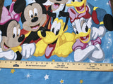 Mickey Mouse Clubhouse Cartoon Cotton Fabric