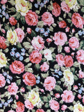 Floral Romantic Vintage Spoonful Shabby Сhic Rose Cotton