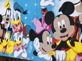 Mickey Mouse Clubhouse Cartoon Cotton Fabric