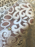 White Wedding Embroidered Lace