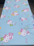Cute Hello Kitty and Teddy Bears Cotton Fabric