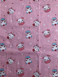 Very Cute Small Cup Kitty Cotton Fabric
