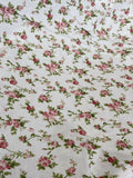 Shabby Chic Small Roses Cotton