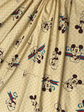 Gucci Mickey Mouse Yellow Cotton Fabric
