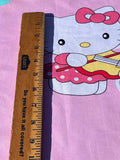 Pink Hello Kitty Tea Party Cotton Fabric